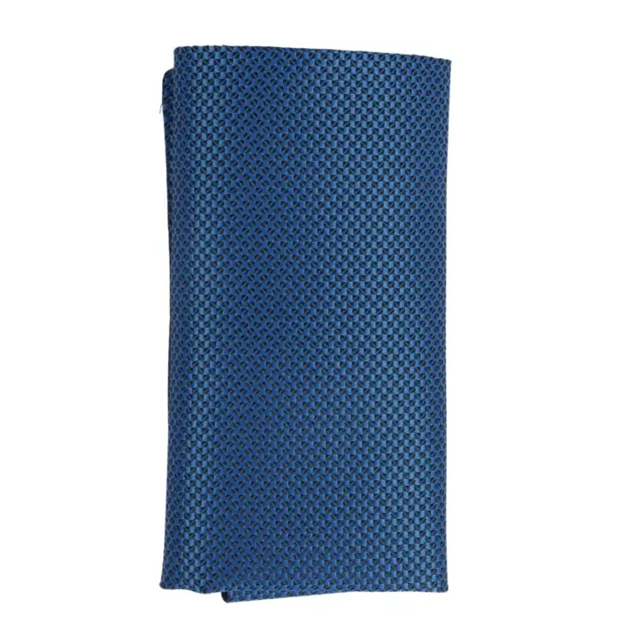 Men's Tie Pocket Sqaure Set Wedding Business Formal Solid Necktie Handkerchief - Image 3