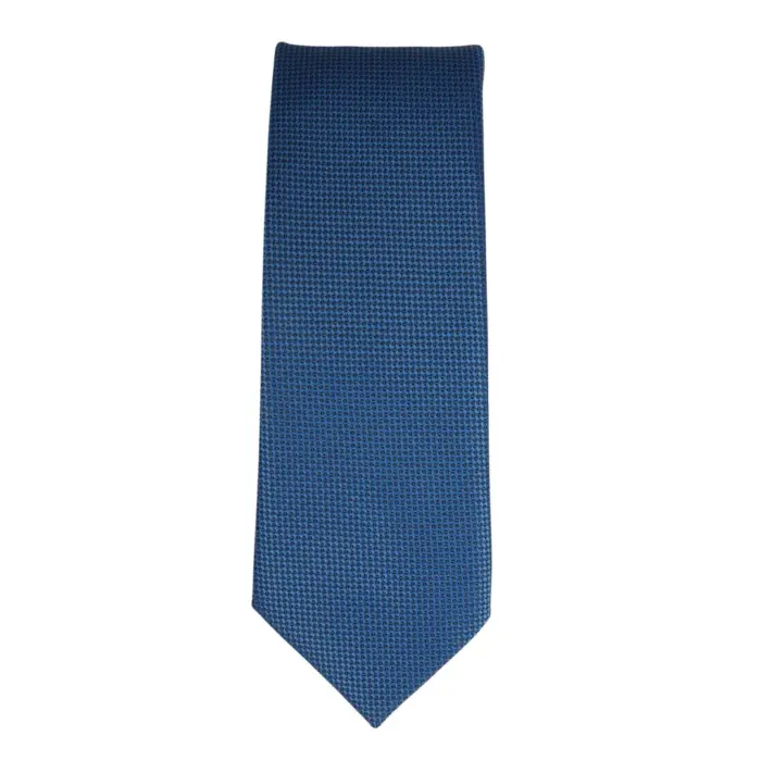 Men's Tie Pocket Sqaure Set Wedding Business Formal Solid Necktie Handkerchief - Image 2