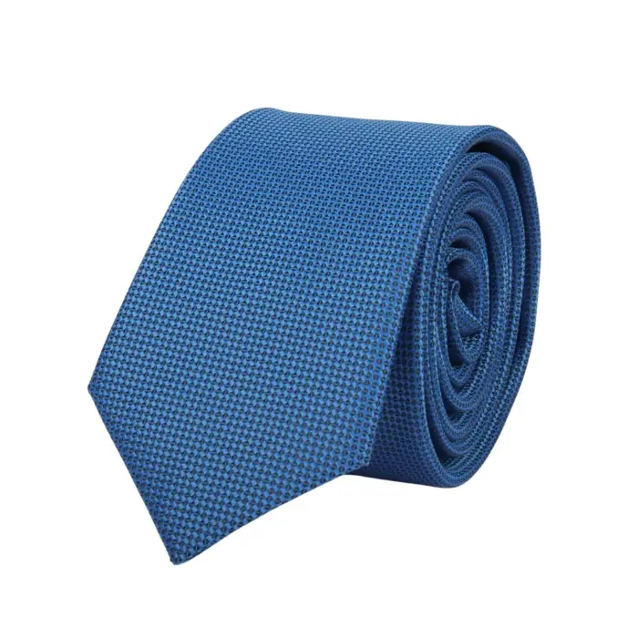 Men's Tie Pocket Sqaure Set Wedding Business Formal Solid Necktie Handkerchief - Image 1