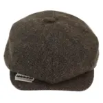 Mens Tweed Newsboy Peaky Blinder Baker Boy Razor Flat Cap Grandad Hat 8 Panel - Image 5