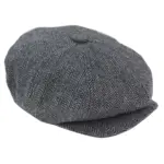 Mens Tweed Newsboy Peaky Blinder Baker Boy Razor Flat Cap Grandad Hat 8 Panel - Image 22
