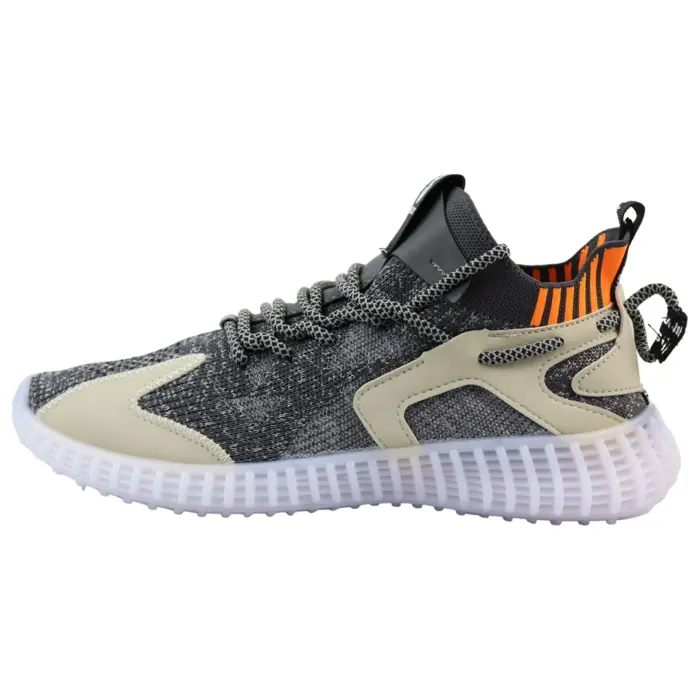 Men's Trainers Lightweight Running Shoes Breathable Gym Workout Outdoor Sport Sneakers | Black Grey - Image 7