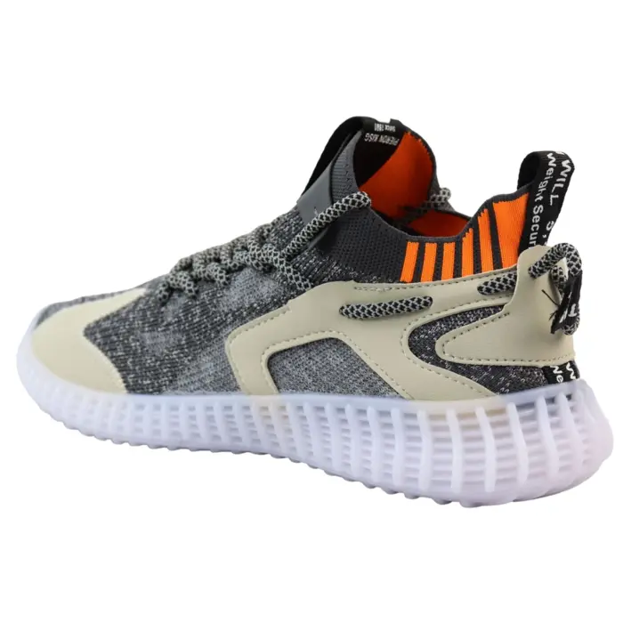 Men's Trainers Lightweight Running Shoes Breathable Gym Workout Outdoor Sport Sneakers | Black Grey - Image 10