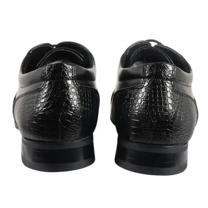 Men's Shoes Lace Up Brogue Leather Lined Formal Dress Shoe - Image 4