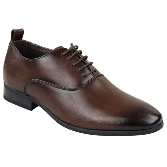 Men's Derby Shoes Oxford Dress Lace Up Shoe - Image 18