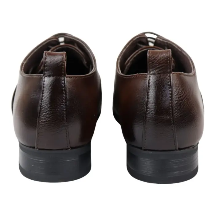 Men's Derby Shoes Oxford Dress Lace Up Shoe - Image 14