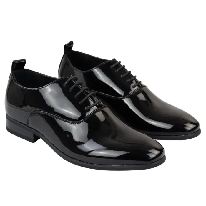 Men's Derby Shoes Oxford Dress Lace Up Shoe - Image 11