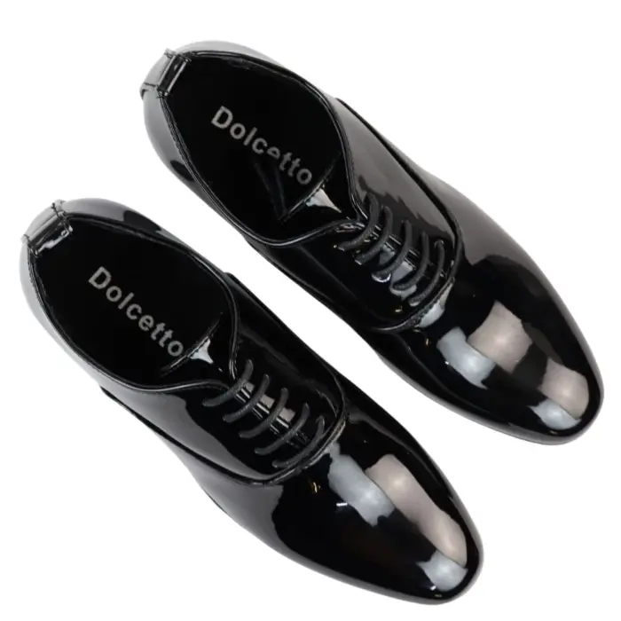 Men's Derby Shoes Oxford Dress Lace Up Shoe - Image 10