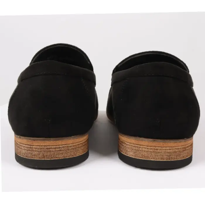 Men's Slip On Lightweight Suede Loafers - Image 5