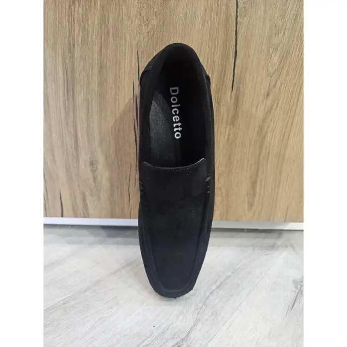 Men's Slip On Lightweight Suede Loafers - Image 4