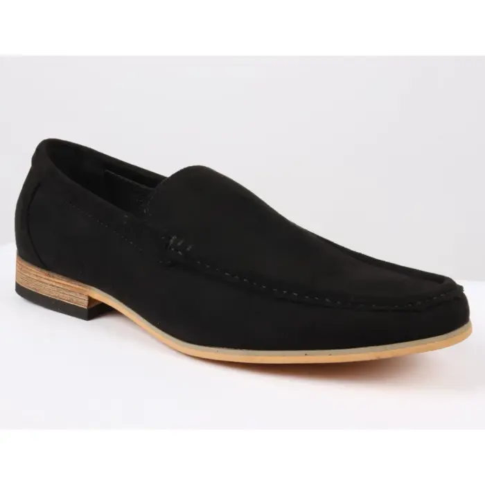 Men's Slip On Lightweight Suede Loafers - Image 2