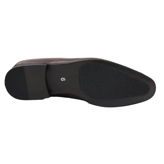 Men's Slip On Loafers Formal Dress Shoes Black Brown - Image 10