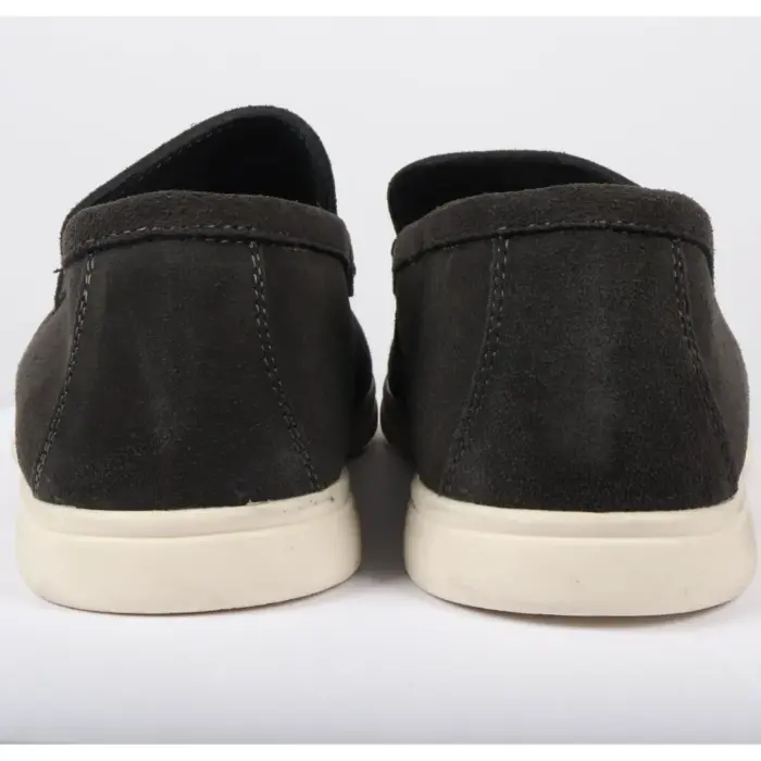 Men's Suede Slip On Comfort Fit Loafers - Image 6