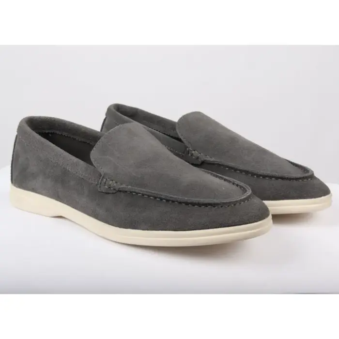 Men's Suede Slip On Comfort Fit Loafers - Image 19