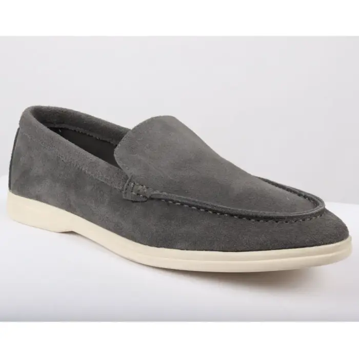 Men's Suede Slip On Comfort Fit Loafers - Image 20