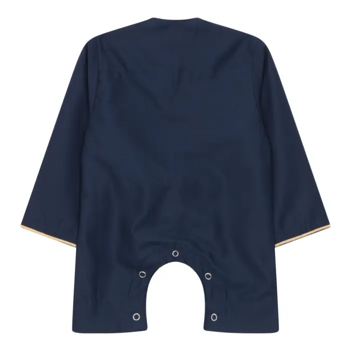 Baby Toddler Romper Thobe Emirati Omani Islamic Eid Clothing Arab Gold Embroidery - Image 5