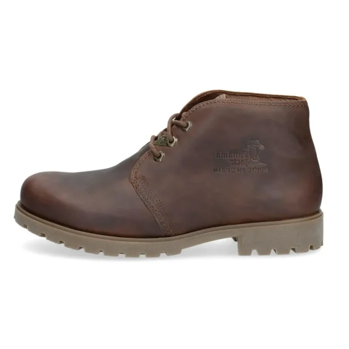Men's Boots Bota Panama C10 Desert Chukka Lace Up Ankle Leather Shoes - Image 1