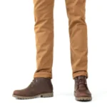Men's Boots Bota Panama C10 Desert Chukka Lace Up Ankle Leather Shoes - Image 2