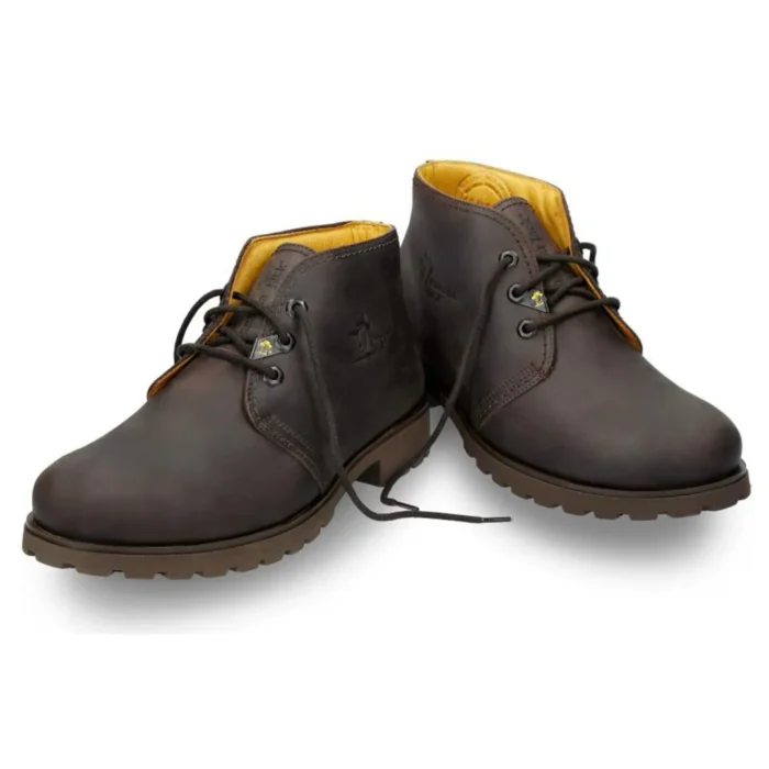 Men's Boots Bota Panama C2 Desert Chukka Lace Up Ankle Leather Shoes - Image 5