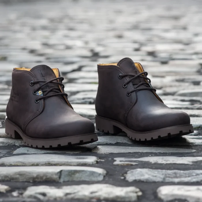 Men's Boots Bota Panama C2 Desert Chukka Lace Up Ankle Leather Shoes - Image 4