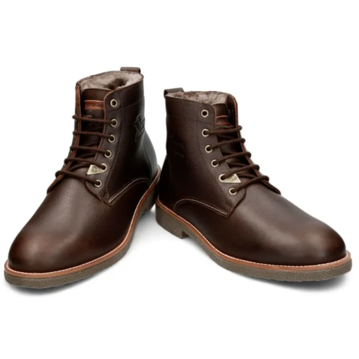 Glasgow Igloo C1 - Men's Brown Leather Ankle Boots - Image 5