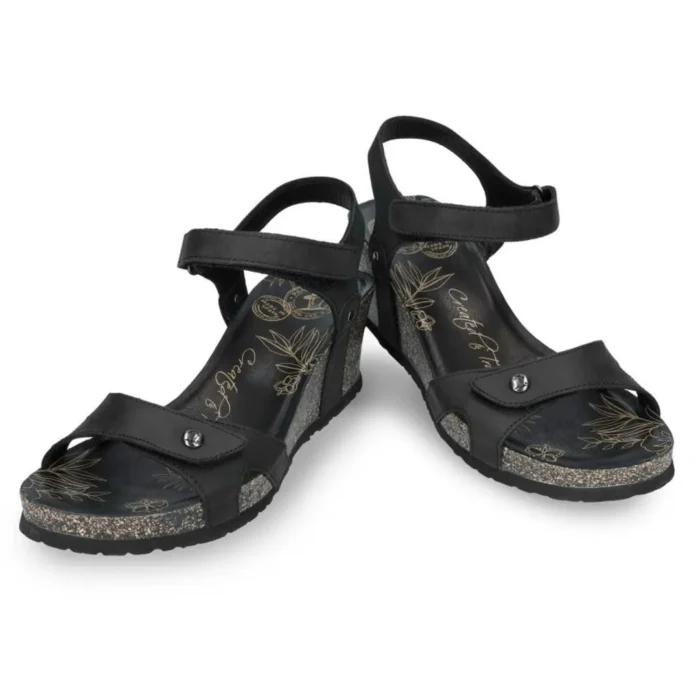 Women's Sandals Julia Basics B1 Wedge Heel Ankle Strap Summer Shoes - Image 6