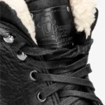 P03 Aviator - Men's Black Leather Ankle Boots - Image 8