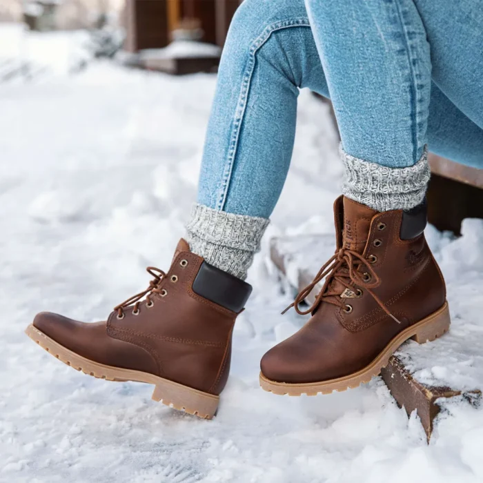 Women's Boots Panama 03 B168 Waterproof Leather Ankle Boot - Image 4