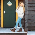 Women's Boots Panama 03 B168 Waterproof Leather Ankle Boot - Image 5