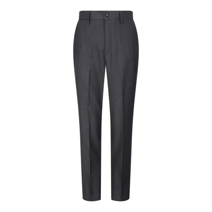 Boys 3 Piece Charcoal Dark Grey Suit Classic Wedding Party Vintage - Image 4