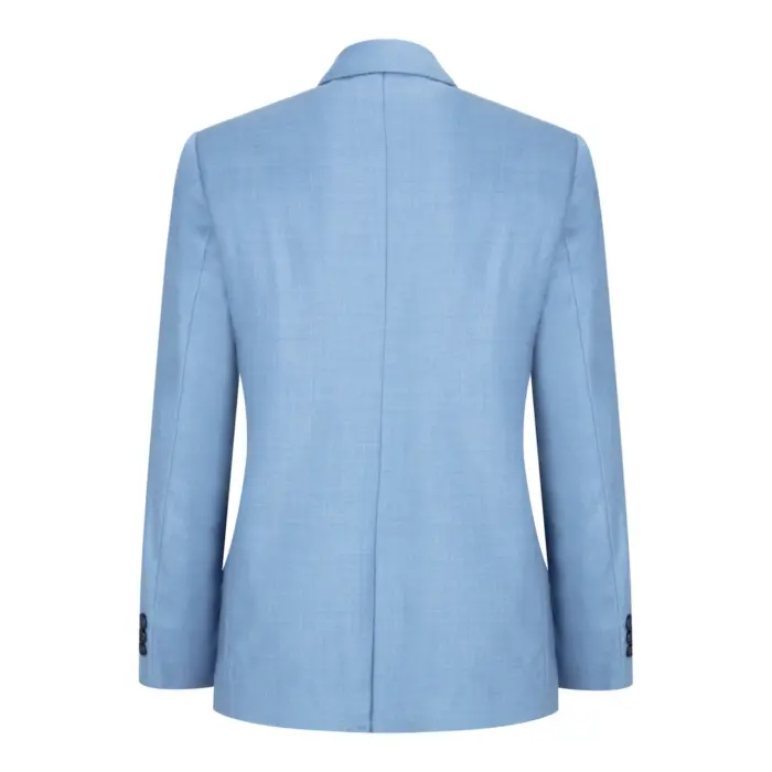 Boys 3 Piece Suit Sky Blue Light Wedding Party Christening Smart Formal - Image 6