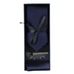 Satin Silk Tie Gift Set Pocket Square Cuff Links Tie Shiny Satin - Image 8