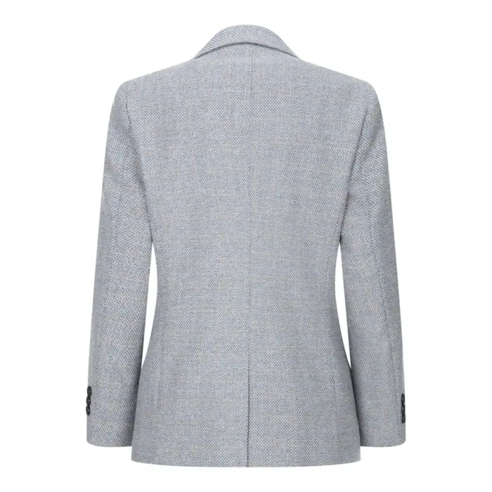 Boys 3 Piece Suit Cream Beige Tweed Check Vintage Retro Tailored Fit 1920s - Image 5