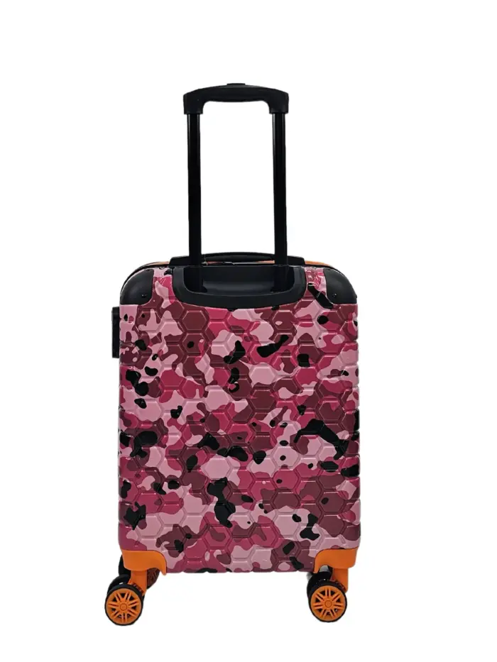 Camo Print Hard Case Shell Suitcase Carry On Cabin Check In Combination Lock - Image 15