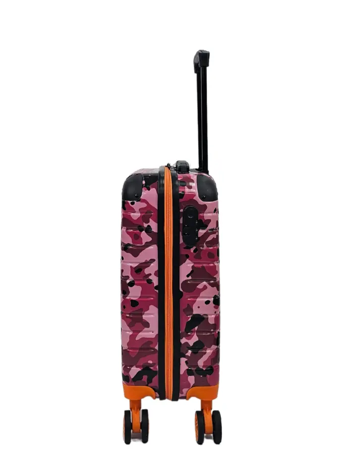 Camo Print Hard Case Shell Suitcase Carry On Cabin Check In Combination Lock - Image 14