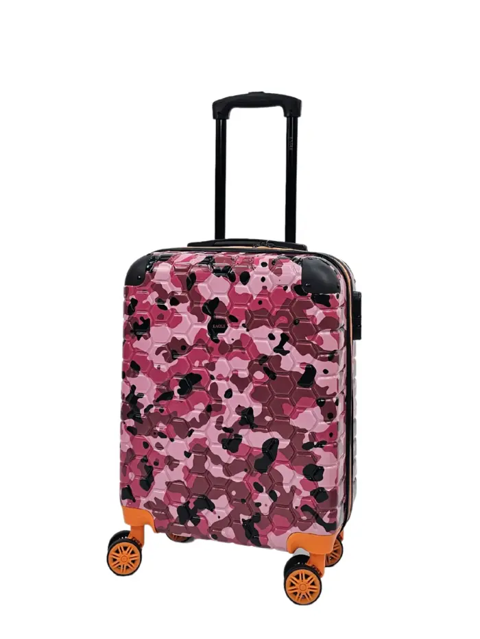 Camo Print Hard Case Shell Suitcase Carry On Cabin Check In Combination Lock - Image 13