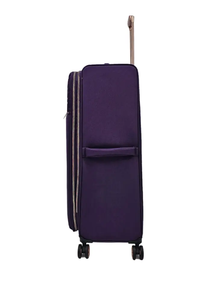 Suitcase Travel Bag Carry On Hand Cabin Check in Soft Case Luggage Trolley Set - Image 47