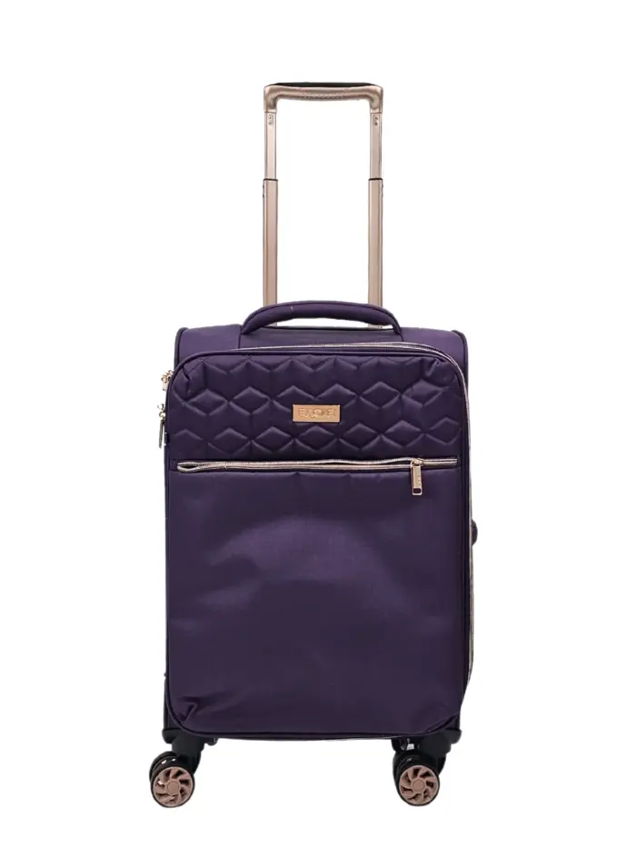 Suitcase Travel Bag Carry On Hand Cabin Check in Soft Case Luggage Trolley Set - Image 10