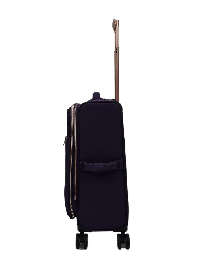 Suitcase Travel Bag Carry On Hand Cabin Check in Soft Case Luggage Trolley Set - Image 13