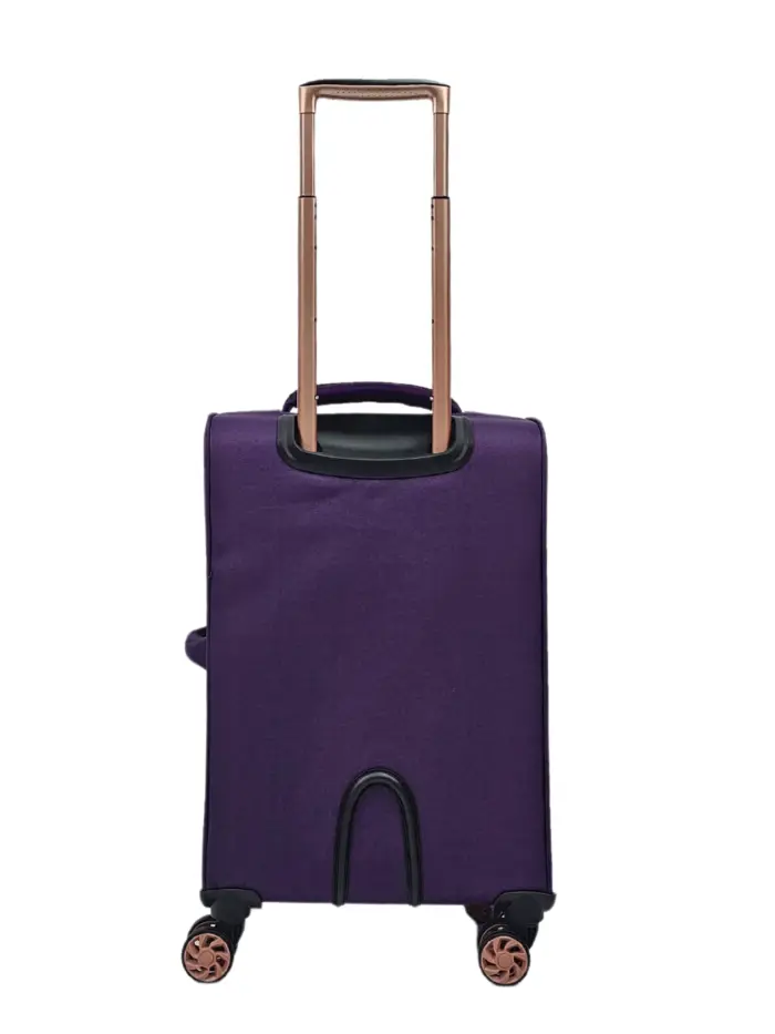 Suitcase Travel Bag Carry On Hand Cabin Check in Soft Case Luggage Trolley Set - Image 12