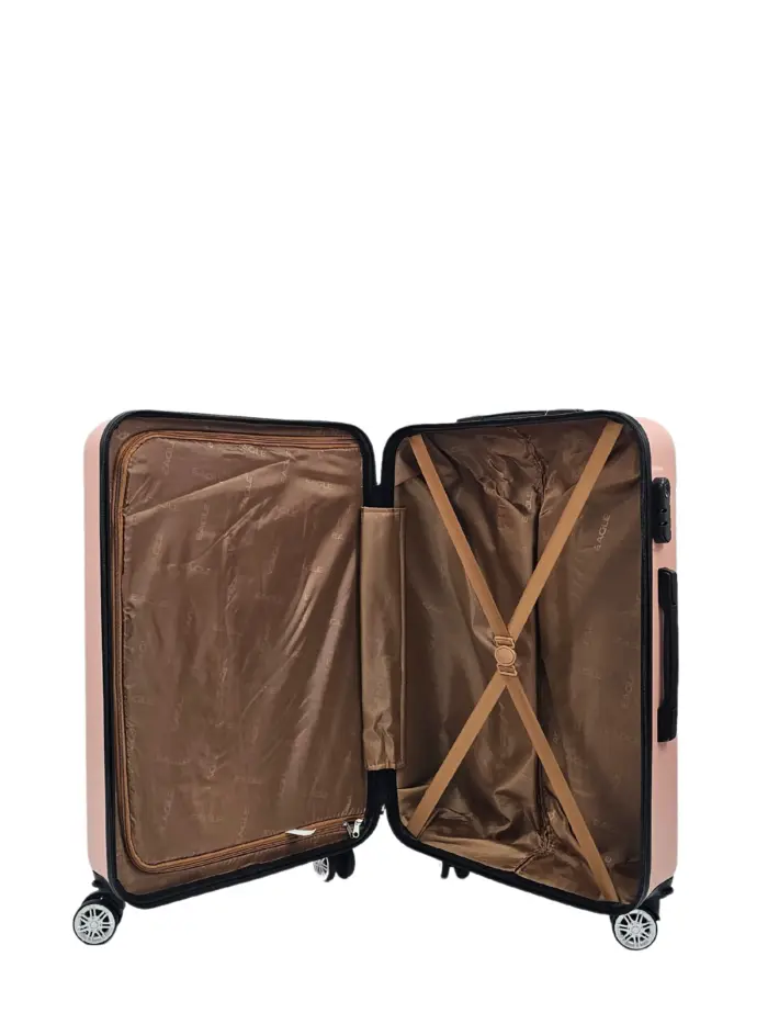 Hard Case Shell Pattern Suitcase Carry On Cabin Check In Small Medium Large Combination Lock 3 Set - Image 55