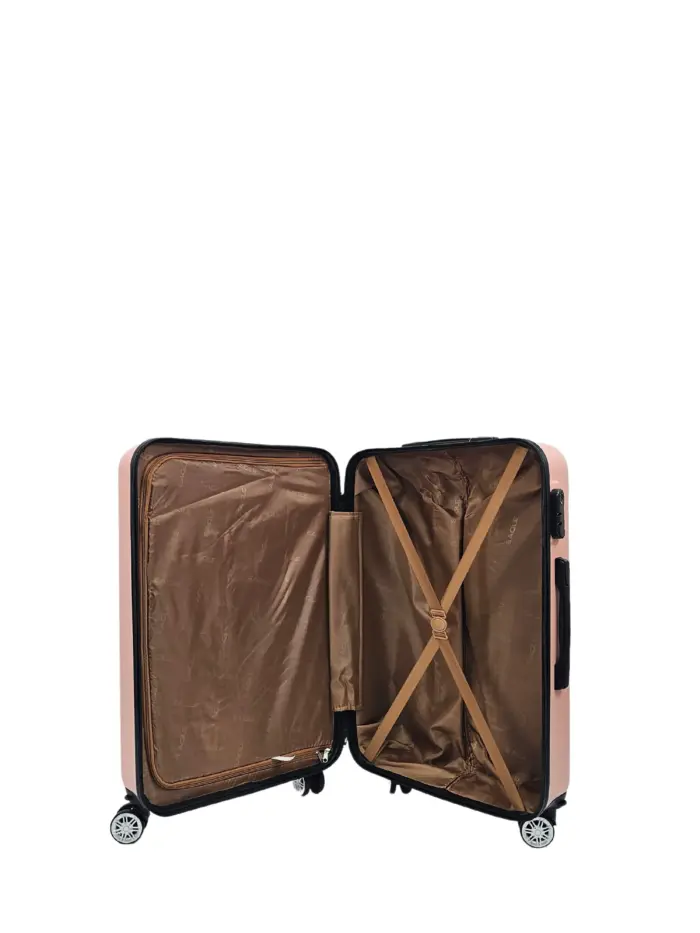 Hard Case Shell Pattern Suitcase Carry On Cabin Check In Small Medium Large Combination Lock 3 Set - Image 20