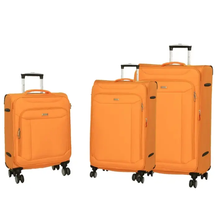 Soft Suitcase Dual 4-Wheel Spinners Expandable Luggage - Image 18