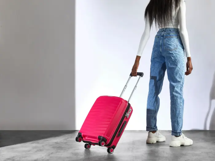 Luggage Suitcase Travel Bag Carry On Hand Cabin Check in Expandable Hard-Shell 4 Spinner Wheels Trolley Set | Sunwave - Image 45