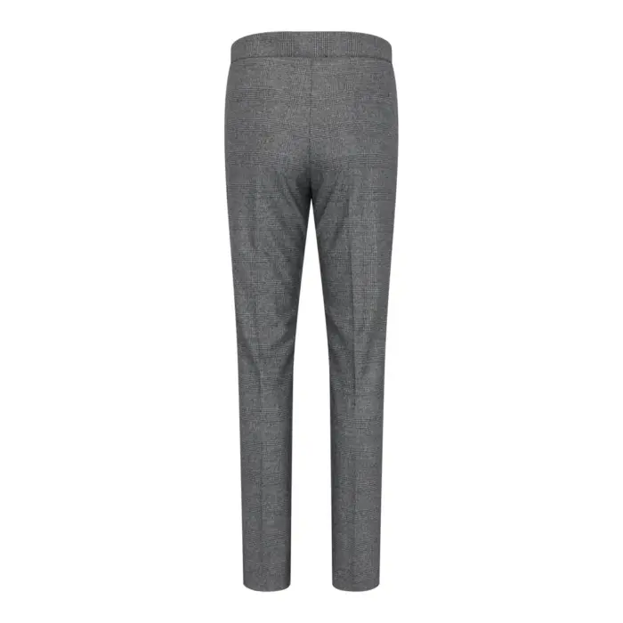 Women's Suit 3 Piece Grey Prince Of Wales Check Tailored Fit Business Formal Ladies Dress - Image 3