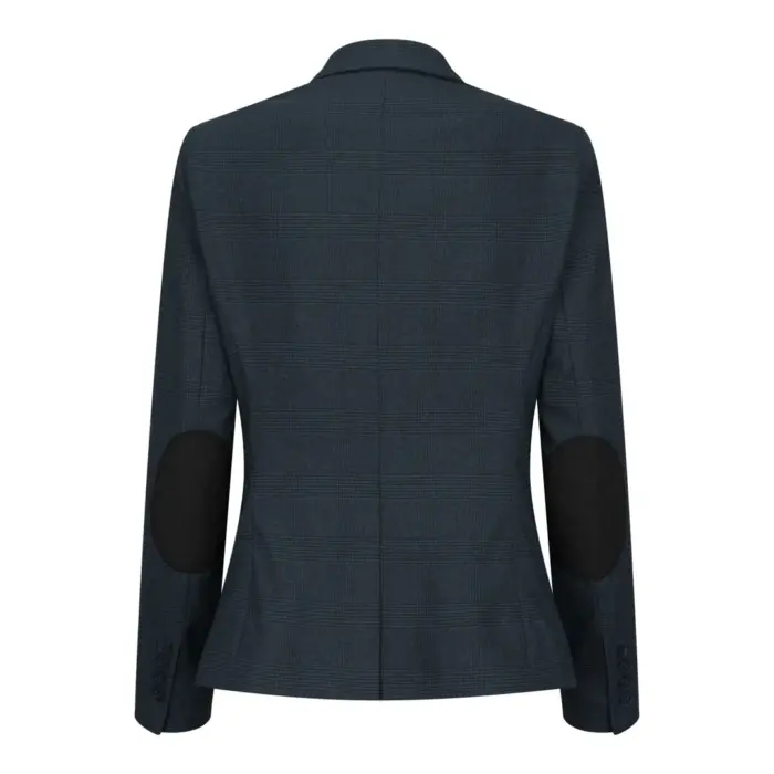 Women's Suit 3 Piece Olive Green Prince Of Wales Check Tailored Fit Business Formal Ladies Dress - Image 5