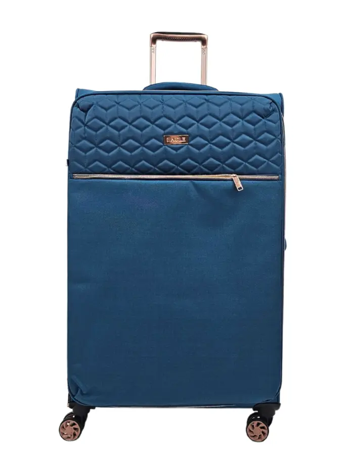 Suitcase Travel Bag Carry On Hand Cabin Check in Soft Case Luggage Trolley Set - Image 48