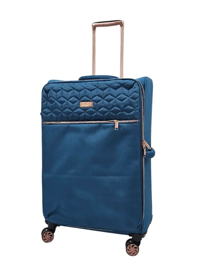 Suitcase Travel Bag Carry On Hand Cabin Check in Soft Case Luggage Trolley Set - Image 35
