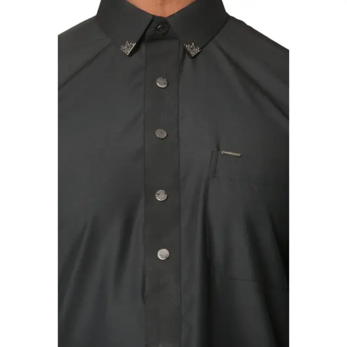 TT-004 - Men's Saudi Emirati Thobe Classic Shirt Collar - Image 6