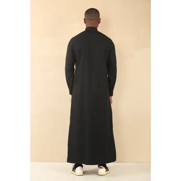 TT-004 - Men's Saudi Emirati Thobe Classic Shirt Collar - Image 3